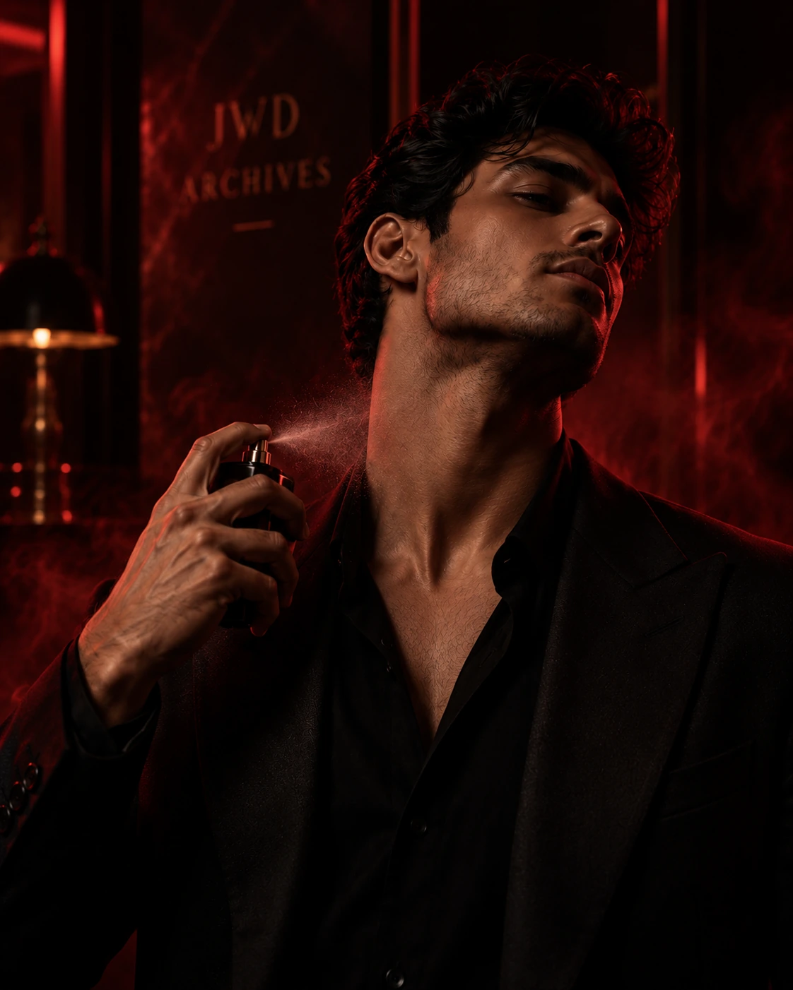 How to Wear The Red Devil - Pulse Point Application Ritual